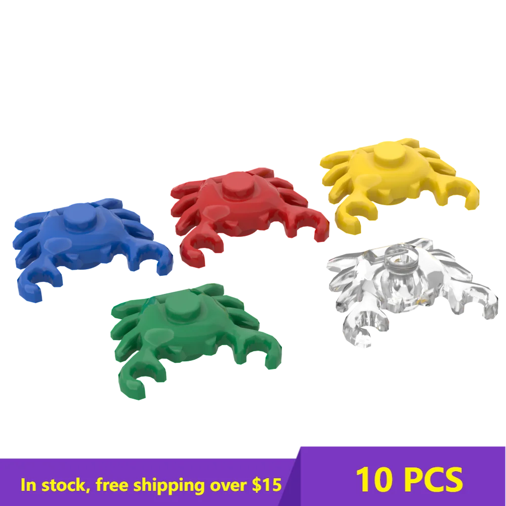 MOC Bricks  33121 Crab For Building Blocks Parts DIY Construction DIY Educational Creatives Gift Toys