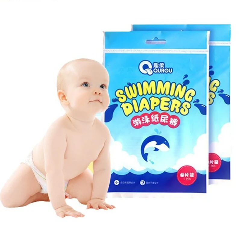 20Pcs Baby Disposable Swimming Pants Children Swimming Diapers Baby Swimming Pants Waterproof Leak Proof Special Swimming Pants