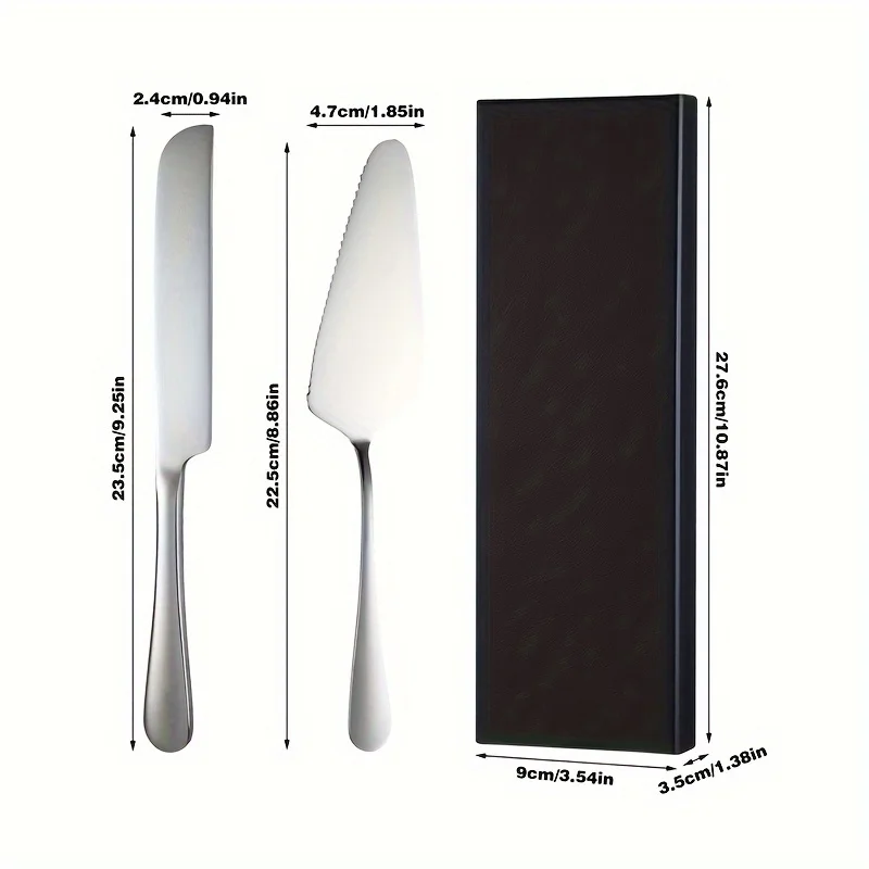 Stainless Steel Cake Server Set 5