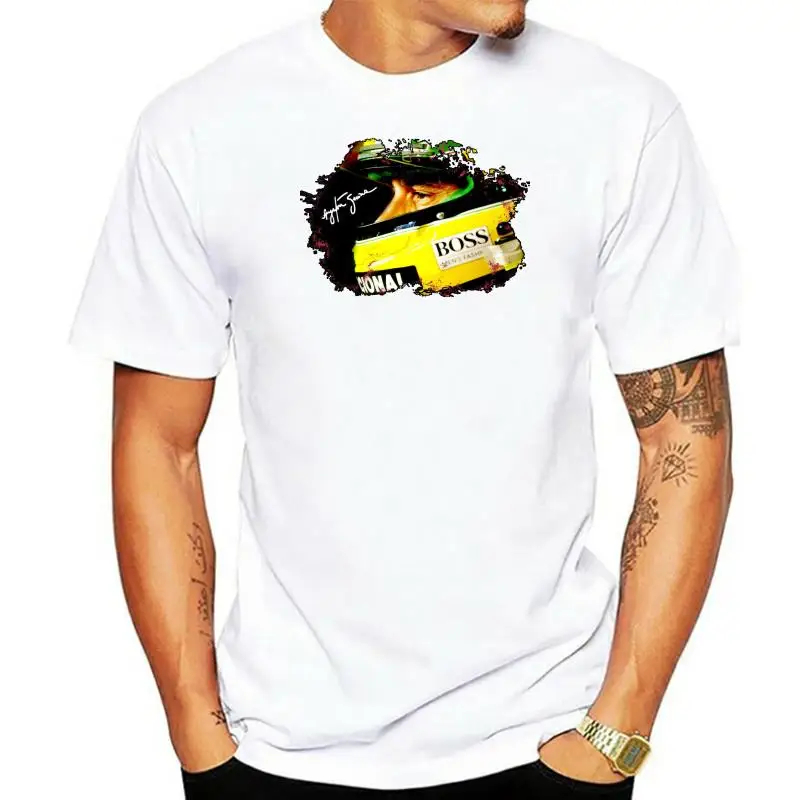 Ayrton Senna T-Shirt Ayrton Senna Tribute  Racing Adults  Kids Tee Top