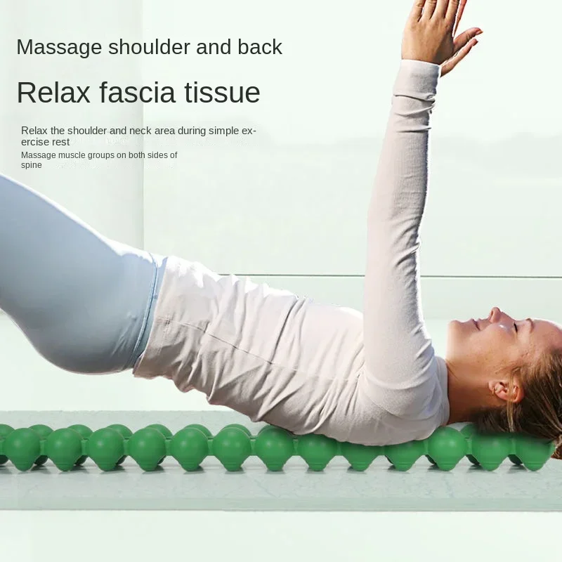 Masajeador de espalda portátil estilo plegable, masaje de relajación muscular, Ejercicios de Pilates