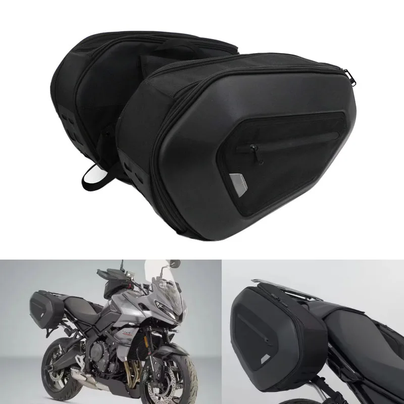 Motorcycle Side Saddlebag Set For Tiger 660 Sport 2021-2024 15-20L Traveling Luggage Journey Suitcase