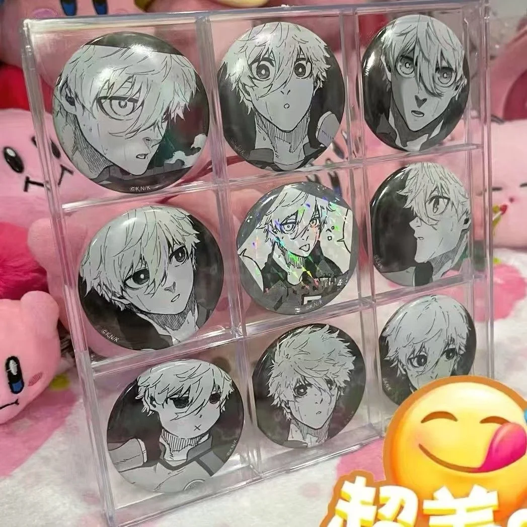 Four Grids Storage Box 75mm Trading Card Display Case Anime Badge Organizer Plastic Side Opening Home Storage Solution