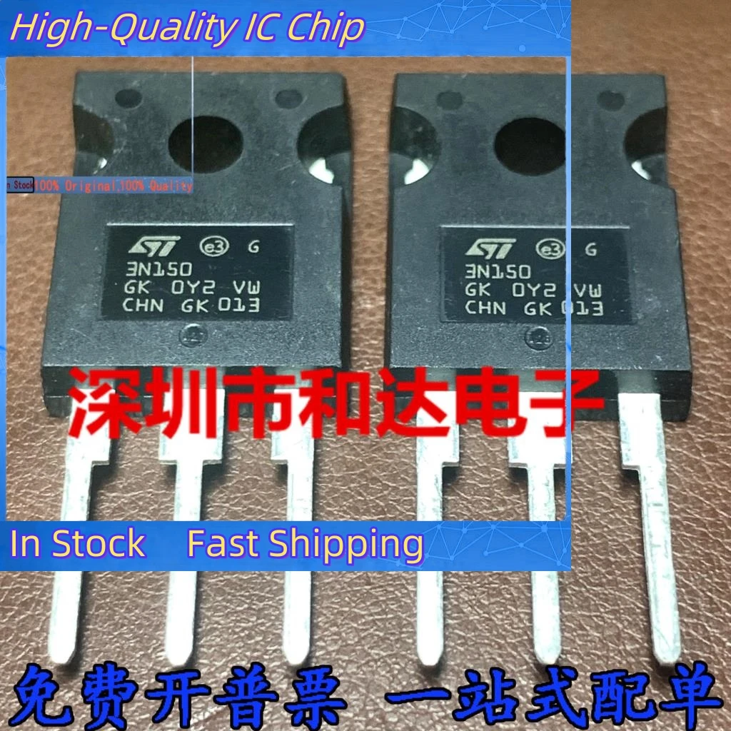 10PCS/Lot STW3N150 W3N150 MOS TO-247    Imported Original New And In Stock 100%Test Can Be Purchased