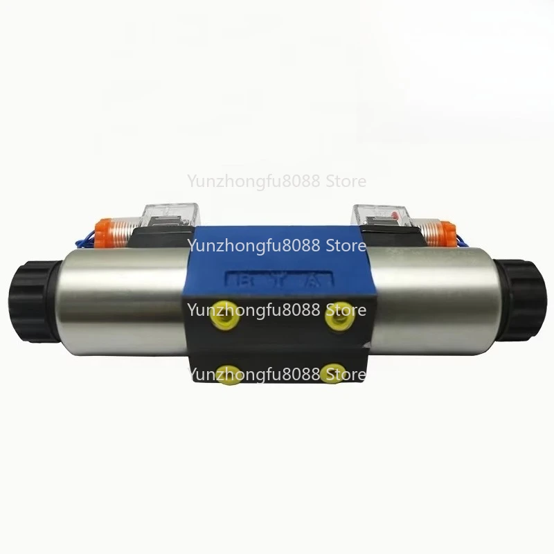Hydraulic solenoid valve coil 12v 24v 4we10g hydraulic valve electric 4WE hydraulic directional control valve view 3