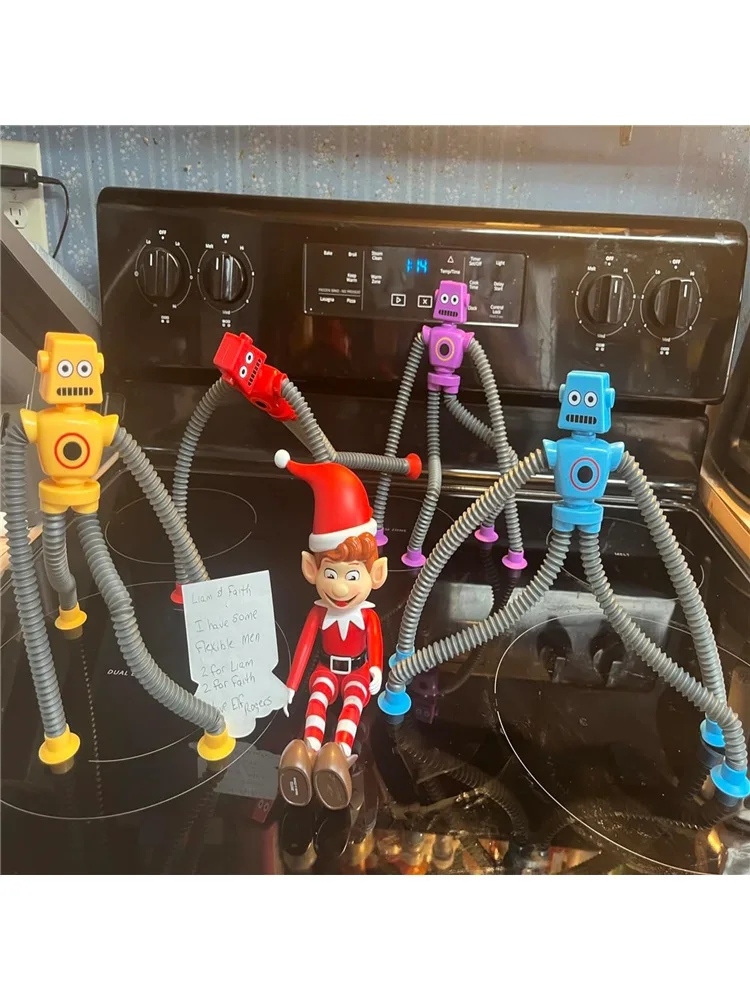 4 قطعة ألعاب السفر الحسية الروبوتية للأطفال الصغار طفل صبي سنة من العمر 3 4 5 6 7 8 9 ، أنشطة الطائرة شفط التوحد أنبوب البوب