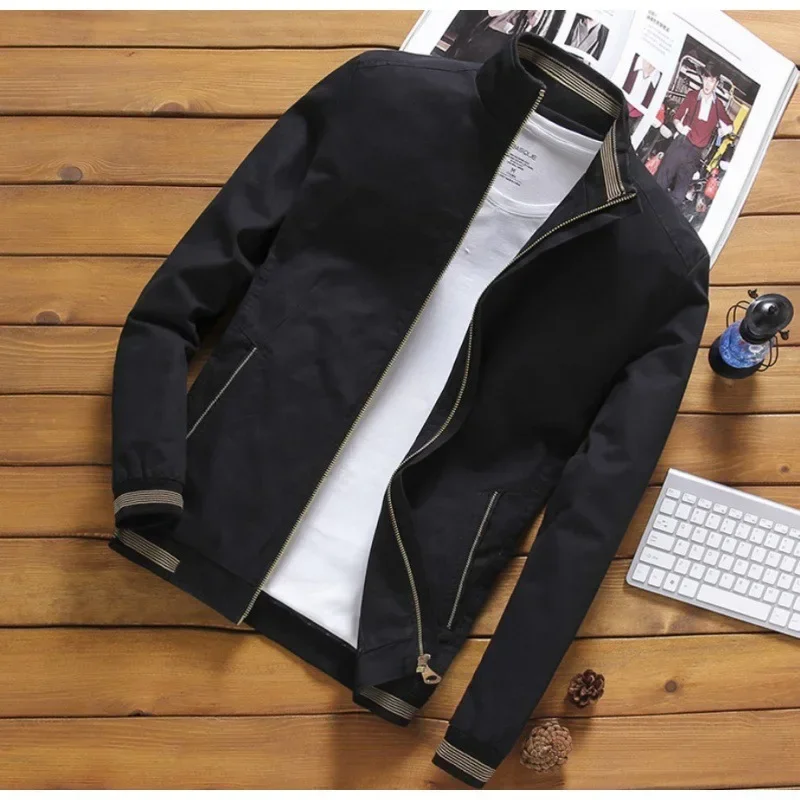 

Men Clothing 2023 Winter New Men's Jacket Korean Version of Slim Men's Coat Stand-up Collar Men's Tide