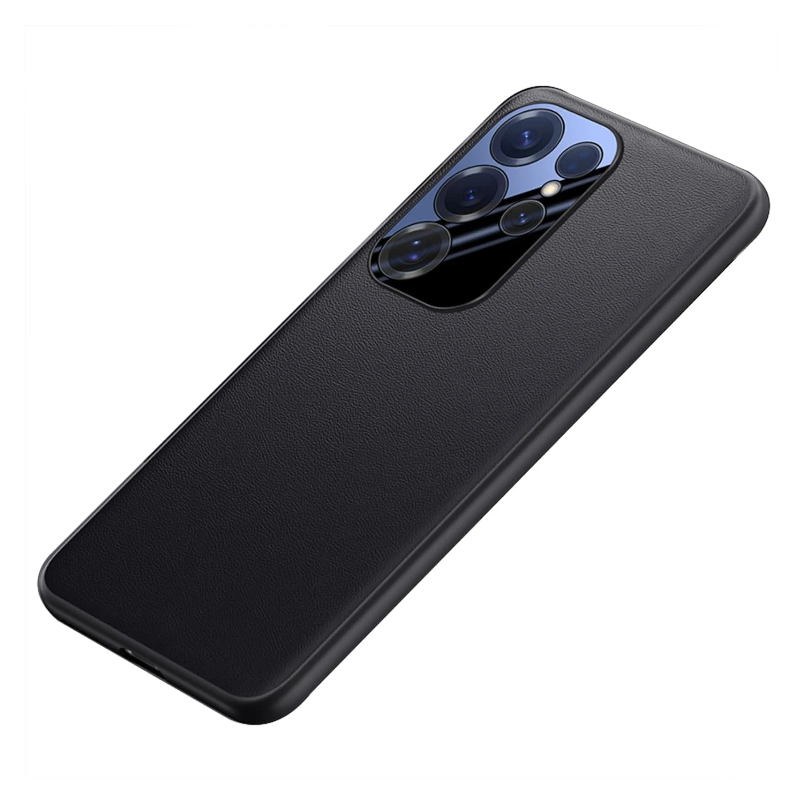 

Slim Light Luxury Business Leather Case for Samsung Galaxy S25 Ultra/S25 Plus/S25 - Full Coverage with Lens Protection