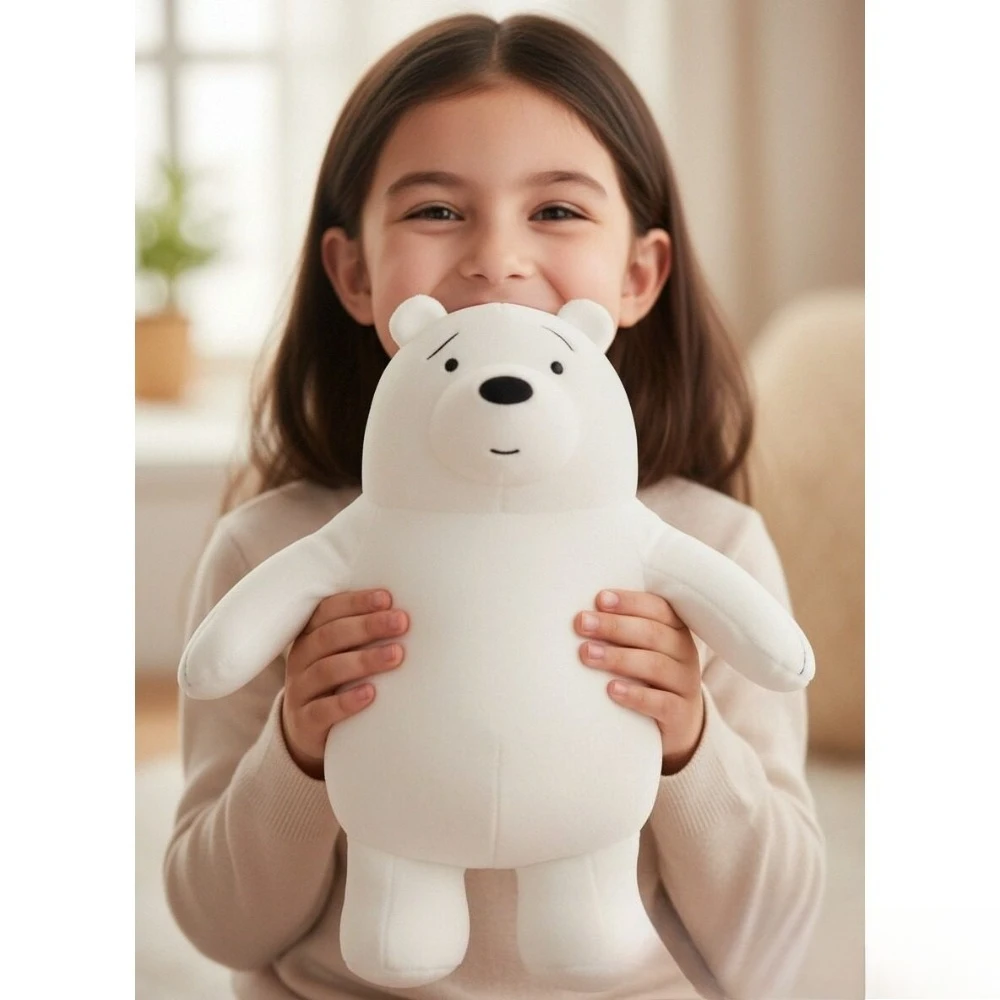 

Standing We Bare Bears Plush Toy New Sitting Grizzly Panda IceBear Cartoon Stuffed Stuffed Dolls