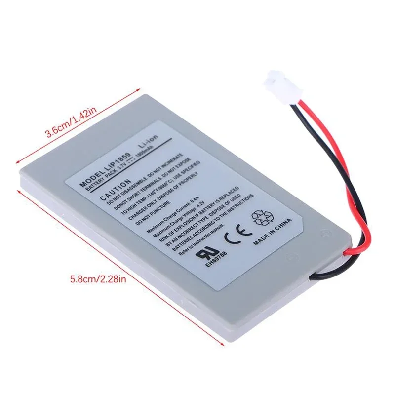 1800mAh 3.7V LIP1859 For Sony Playstation 3 PS3 Controller Game Replacement Lithium PS3 Rechargeable Batteries