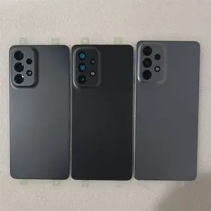 Bilashmart Back Cover Rear Door Housing Samsung Galaxy A33 A53 A73 5G A336 A536 A736 Battery Cover Case With Camera Lens Repair Parts