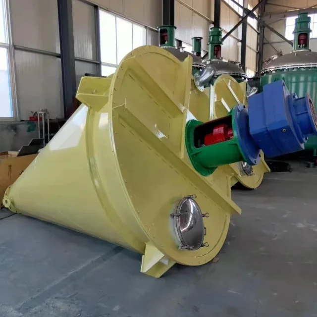 High-efficiency conical spiral powder mixer dry powder mixing machine