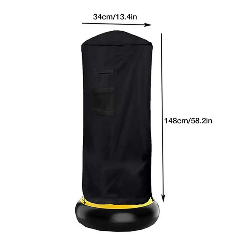 Punching Bag Cover Outdoor Sports Boxing Bag Cover Waterproof Freestanding Punching Bag Cover Protective Cover For Kickboxing