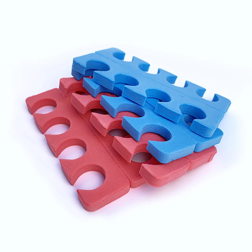 Soft Sponge Toe Separators for Finger Polishing Pedicure Coating Gel Painting Nail Art Beauty Accessories