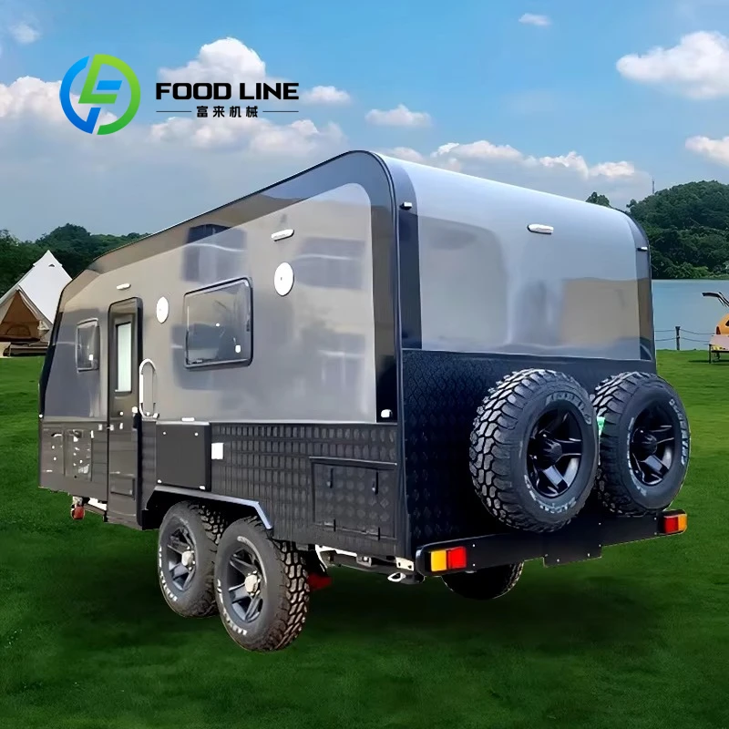 Camper pop-up fuoristrada in alluminio completamente attrezzato personalizzato - Doppia piega per avventure in campeggio all'aperto