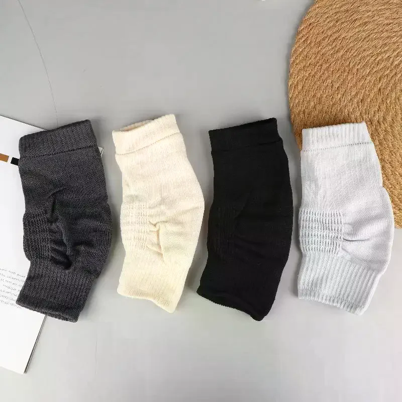 1 Pair Cotton Knee Pads Men Women Air Conditioning Room Sports Knee Pads Compression Knee Brace Elastic Support Pads