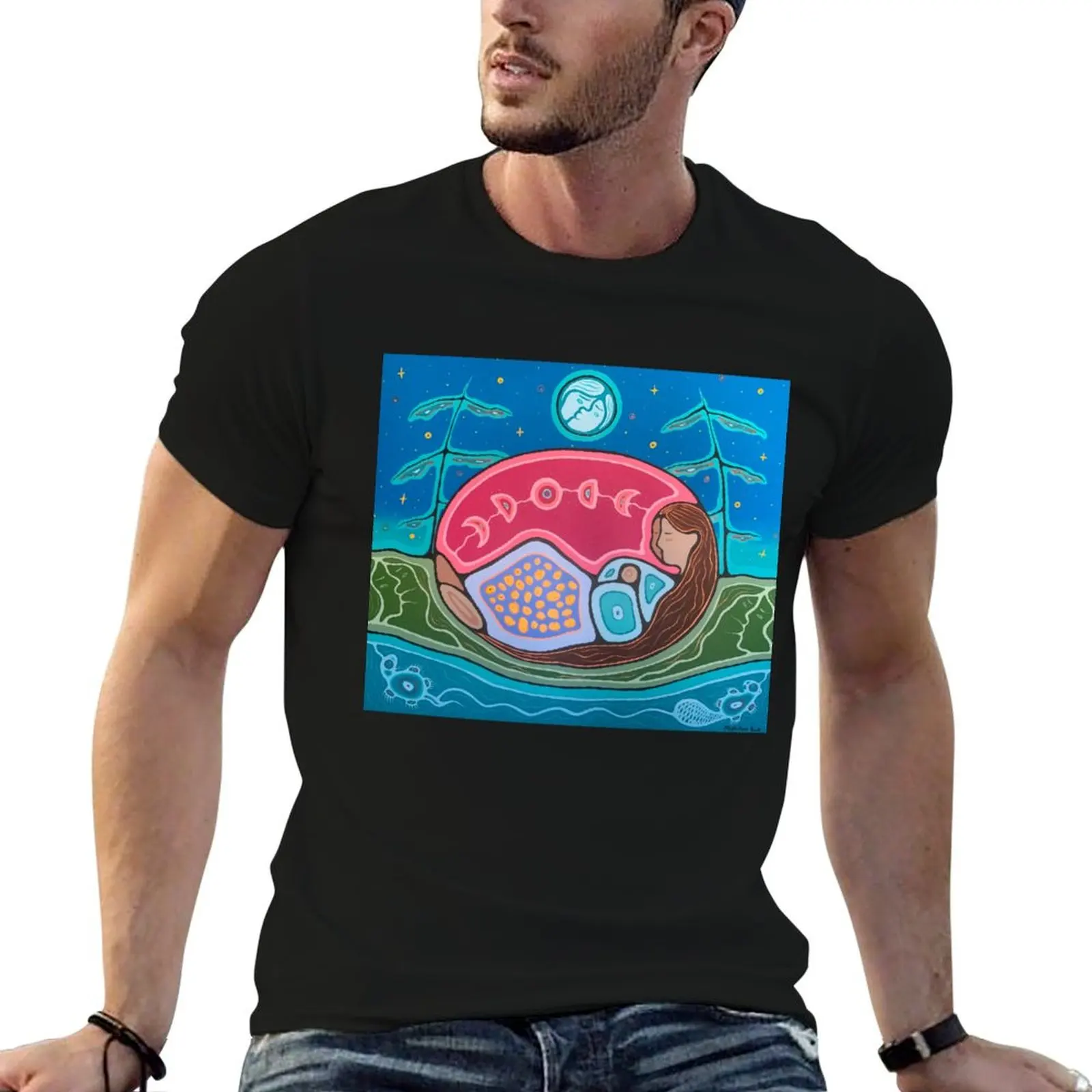 Moon Lodge T-Shirt Quick Dry Light Sports T-Shirt