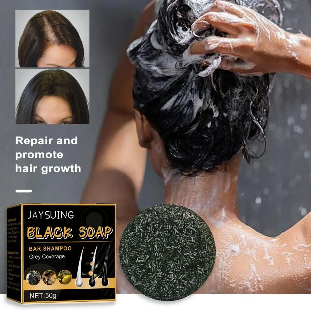 Hair Color Restoration Shampoo Bar Revitalize Hair Growth Improve Circulation with Gray Reverse Bar Soaps Natural Hair Color