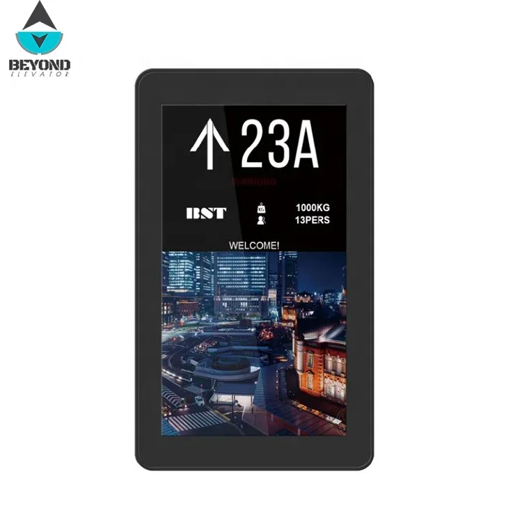 

Monarch Elevator Display Board MCTC-HCB-T647/ 7INCH TFT Picture Display with Arriving Chime LED