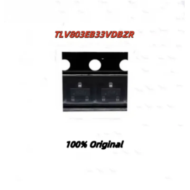 20PCS TLV803EB33VDBZR  Low Power Voltage Supervisor Reset IC 3.3V Threshold 200ms Delay Open Drain Active-Low SOT-23-3