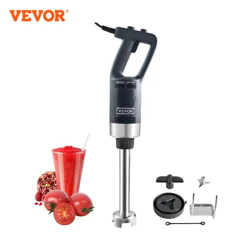 VEVOR Commercial Immersion Blender 500W/ 750W Variable Speed Portable Mixer with 304 Stainless Steel Blade for Soup Baby Food