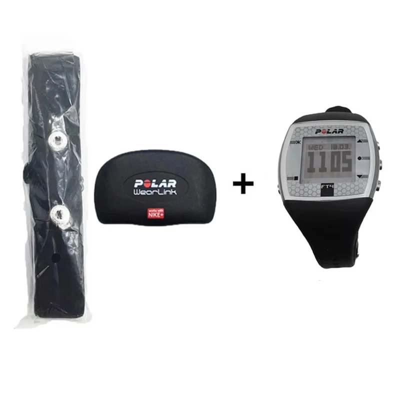 Polar FT4 Watch and Polar WearLink Heart Rate Monitor 90% New with Chest Strap POLAR ft4 Heart Rate Sensor Multi Language