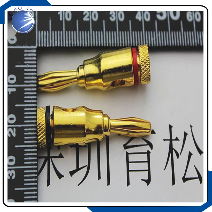 10PCS/Lot(5PAIR)  The metal banana plug 1 on the 4MM terminal for banana head 910 posts
