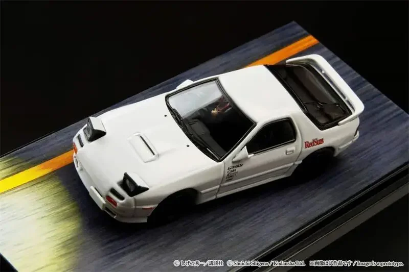 

Hobby Japan 1:64 Mazda RX-7 FC3S / Lancer Evolution III / IV with wheels Diecast Model Car