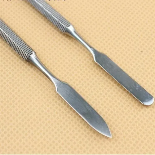 Imagen 2 del producto Espátula para mezclar Dental, herramienta para mezclar odontología, herramientas de Color de acero inoxidable