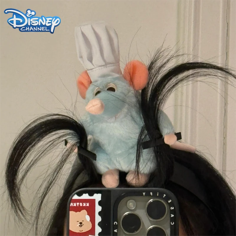 New Disney Ratatouille Headband Cartoon Anime Character Hair Hoop Grabbing Bangs Funny Accessories Girls Kawaii Toy Kids Gift