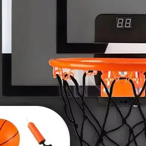 Kids Sports Toys Basketball Toys Wall Frame Type Portable Exercise Stand Lifting Hanging Backboard Indoor Outdoor Sport Game