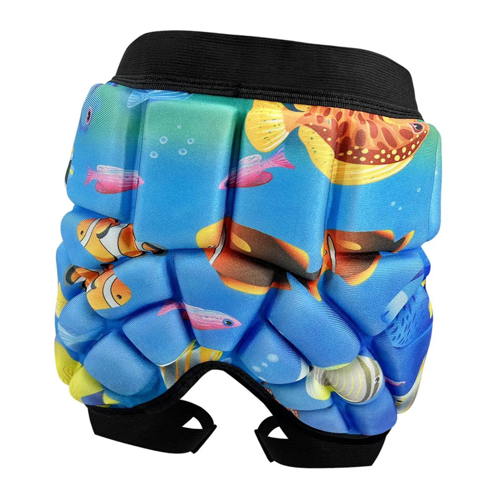 Hip Protection Pad Secure Fit EVA Padded Shorts Ski Butt Protector Protective Pants for Kids Adults Skating Snowboarding