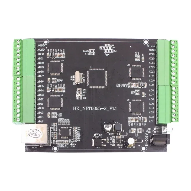 NET6025-S Ethernet Synchronous Data Acquisition Card 32-channel Single-ended 16-bit Analog 18Ksps Module