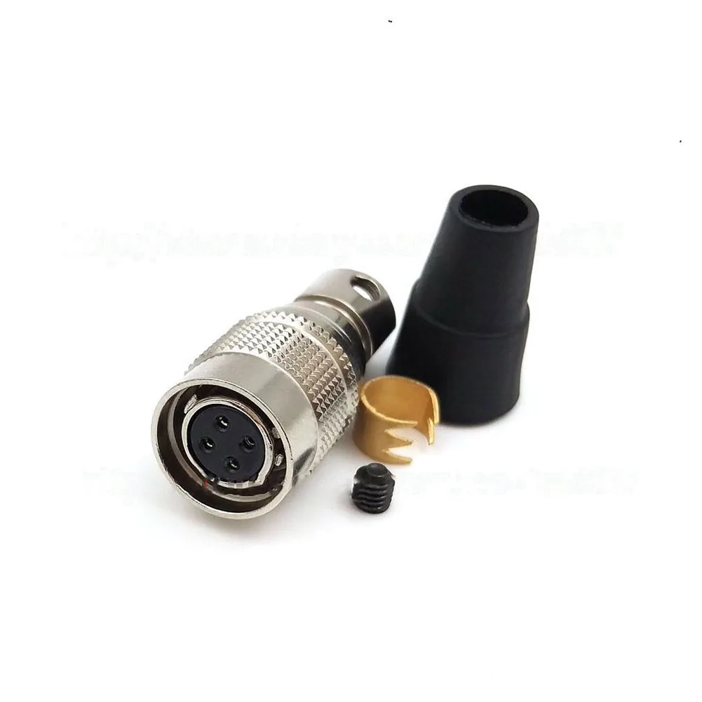 HR10A-7P-4S(73) For Hirose 4Pin Connector For Industrial Camera PowerPlug Female Wire Cable Connectors Electrical Equipment