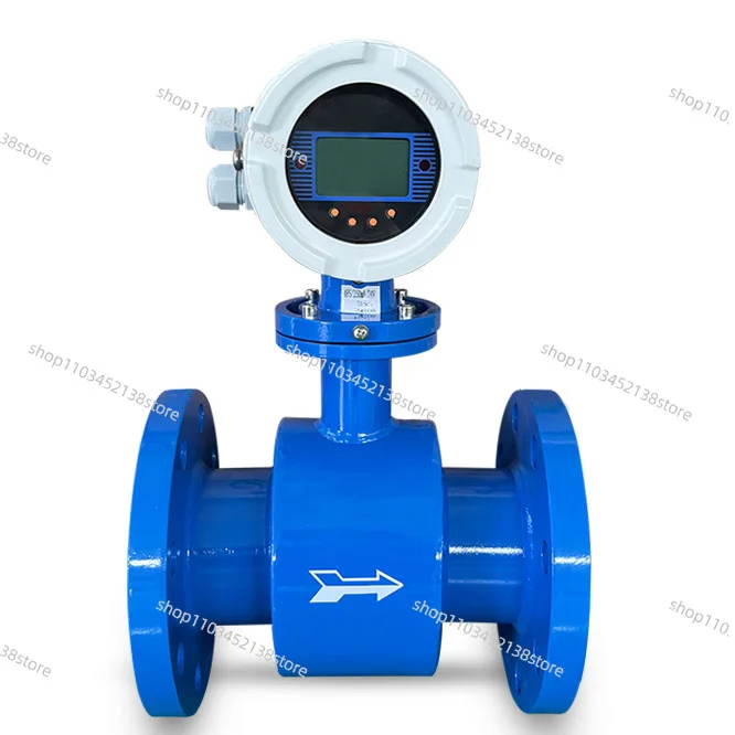 DN150 6 Inch Electromagnetic Flow Meter Water Chemical Industry