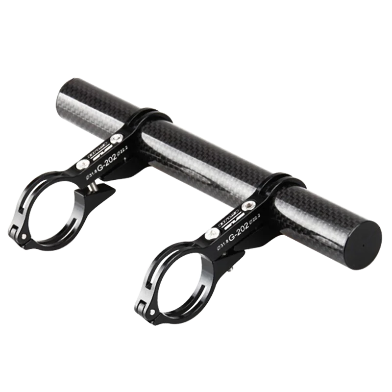 GUB G202 Bicycle Handlebar Extender Lengthened Design Carbon fiber/Aluminum Alloy Mountain Bike Mount Mobile Phone Holder image 5