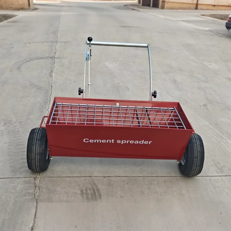 Hand Push Manual Concrete Floor Sand Spreading Machine Uniform Leveling Wear Resistant Construction Material Spreader