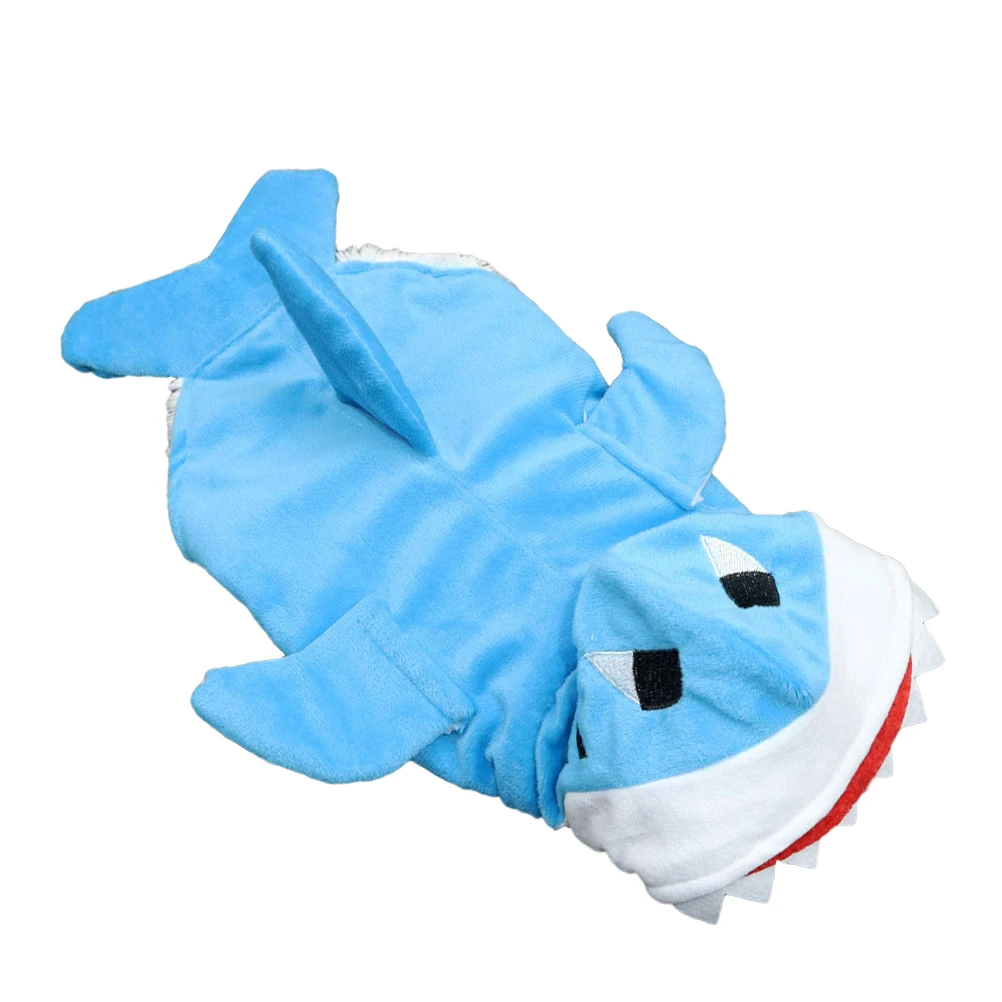 

Shark Dog Clothes Cartoon Pet Costume for Small Dogs Durable Design Perfect for Outdoor Walking Jogging Photo Taking Pet St
