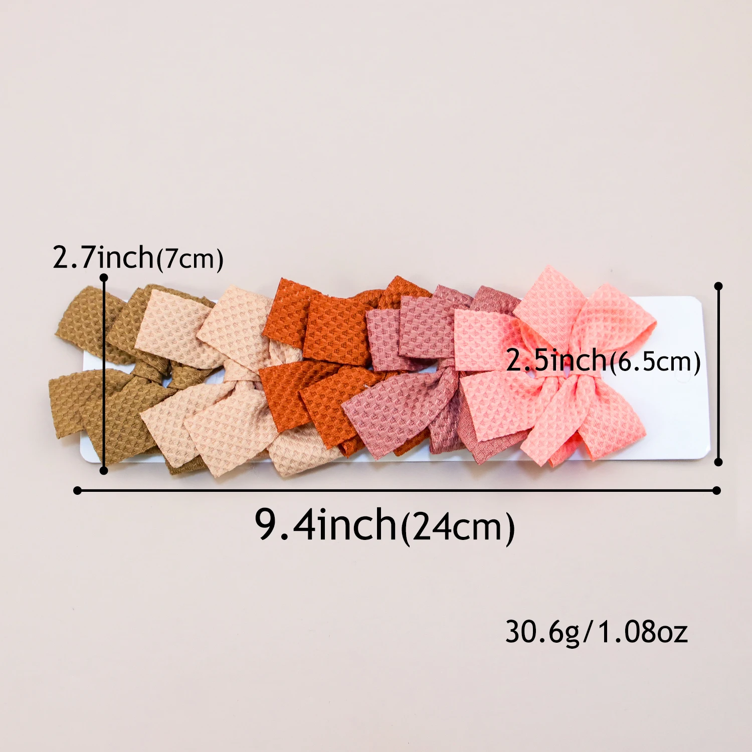 10pcs Cute Baby Girls Hair Bows with Clips 2.7inch Fabric Hair Bows Barrettes Clips Children Kids Hairpins Hair Accessories Set