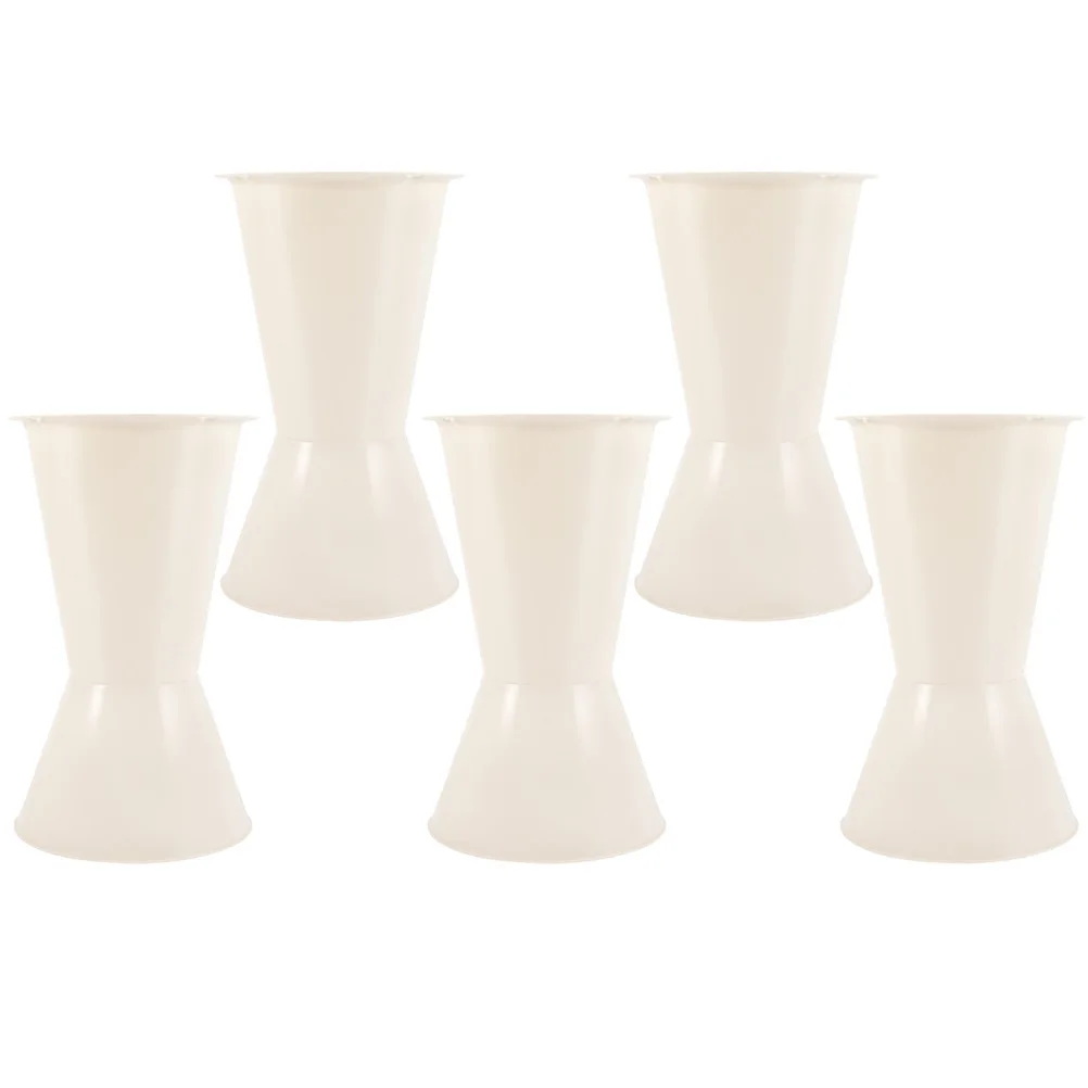 

5Pcs Floral Bouquet Holder Wedding Bouquet Holders for Bride Flower Stem Holder Fake Flowers Display Flower Shop Supplies