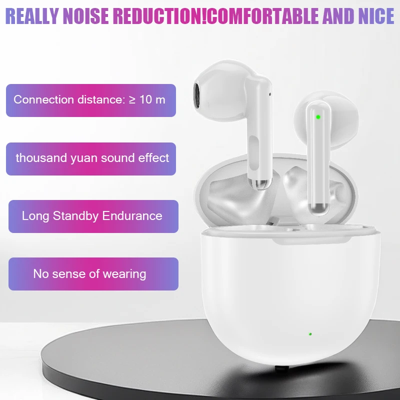 

Bluetooth headphones, true wireless, semi-ear noise reduction, high sound quality, sports men and women, long battery life