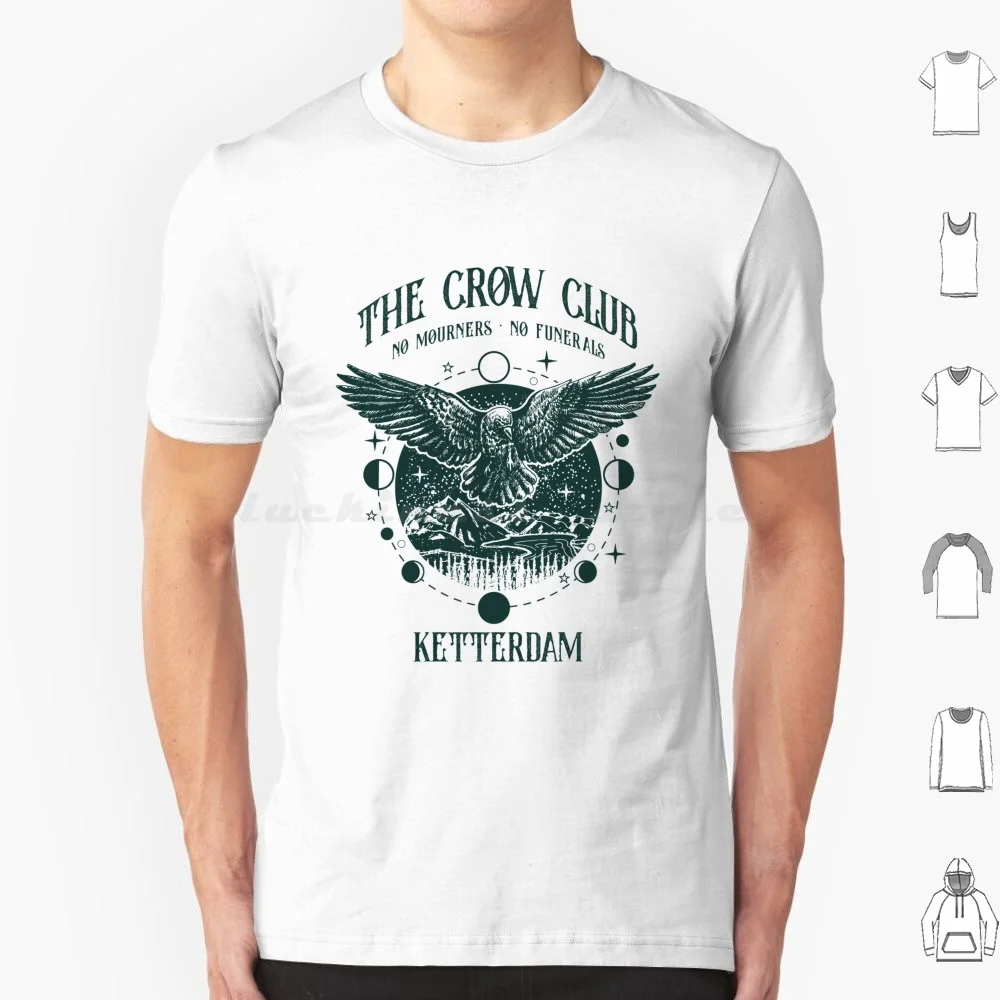 Copy Of Vintage Ketterdam Crow Club Six Of Crows Kaz Brekker , Inej Ghafa T Shirt Men Women Kids 6Xl Book Lover Book Aesthetic