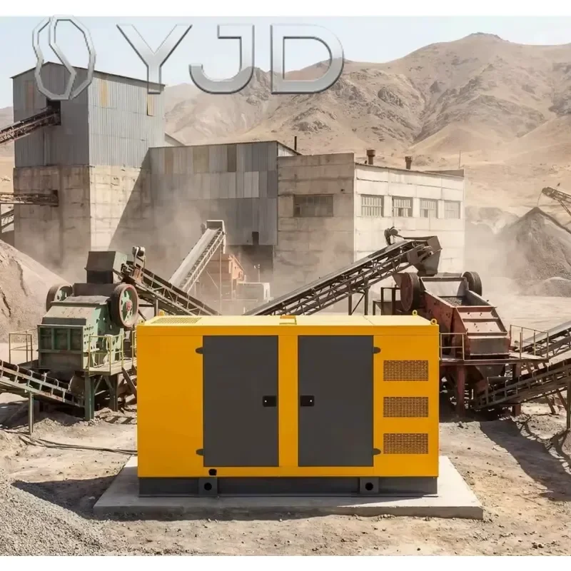 YJD JPF Silent Diesel Generators 30-200kW 500kVA Water Cooled Genset with ATS 60Hz