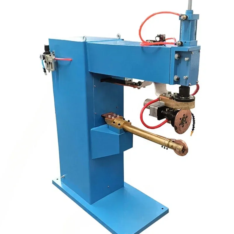 Longitudinal duct zipper sheet metal roll seam welding machine