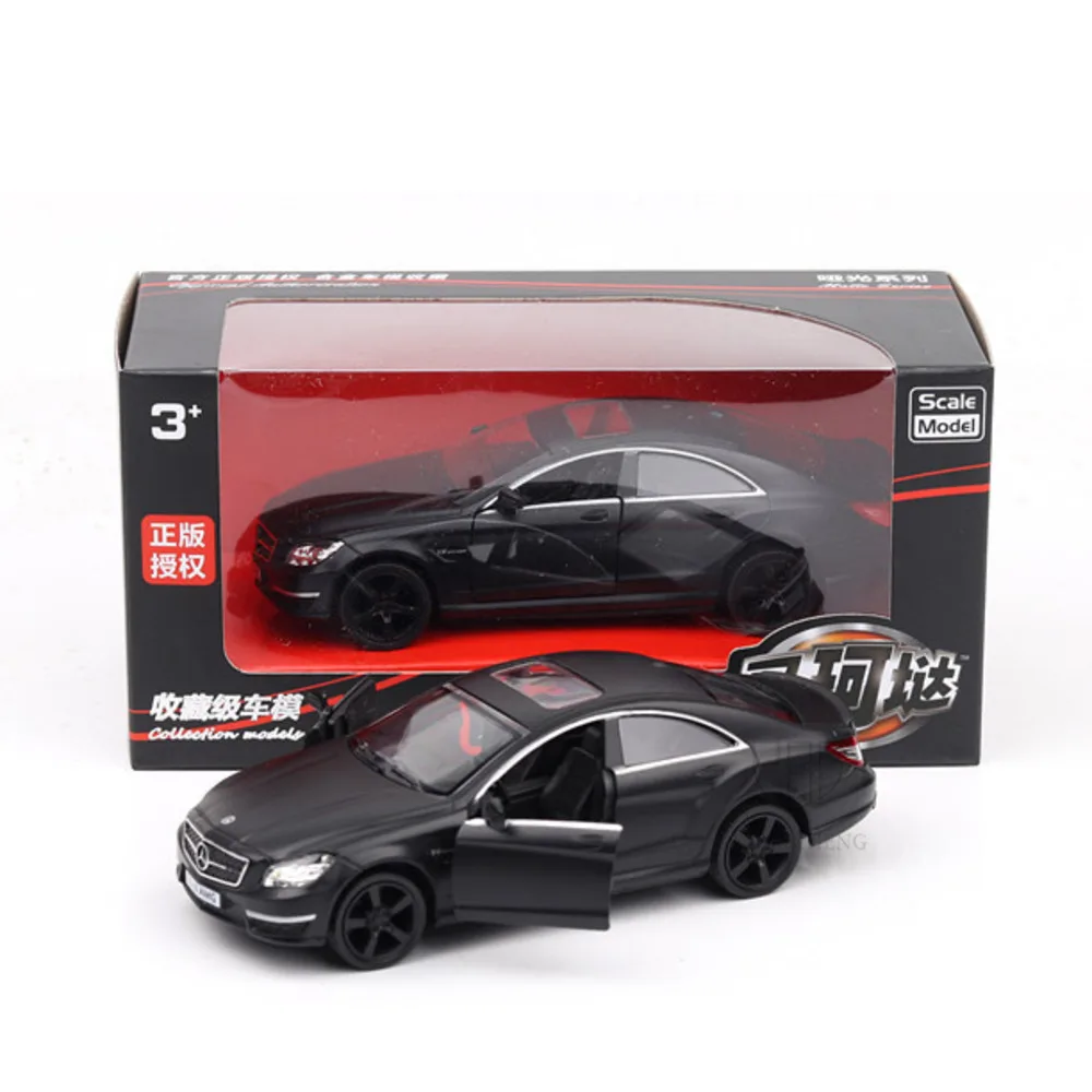 1:36 CLS 63 AMG Gießt Druck Legierung Auto Modell Spielzeug Fahrzeuge Klassische Sport Auto Pull Zurück Sammlung Auto Spielzeug Für Kinder kinder Geschenke