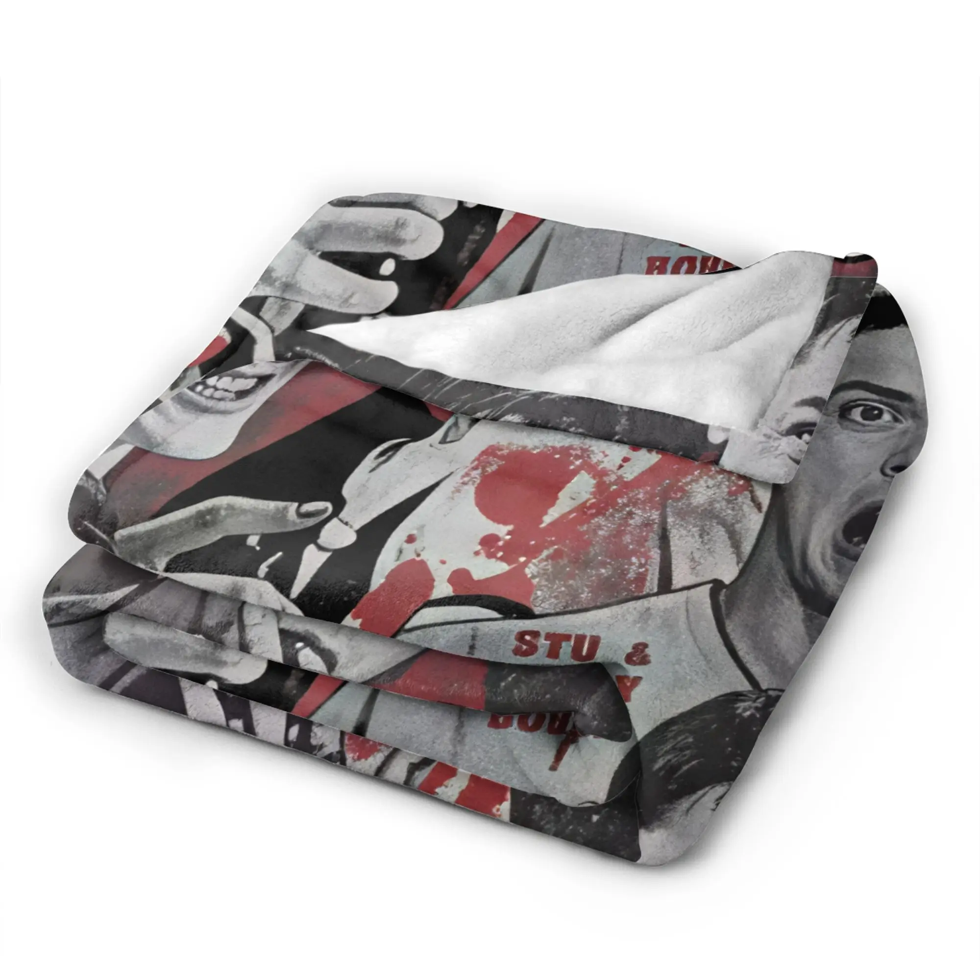 Stu & Billy Loomis  Blankets Winter ScreamMovie Super Soft Throw Blanket For Kids Adults Sofa Home Flannel Bedspread Bed Cover