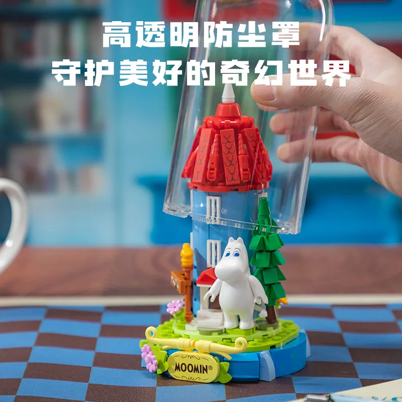 Muumien Joulu Roaming Collection Bouwsteen Bouwspeelgoed Cartoon Decoratie Model Educatief Kindercadeau Bouwstenen
