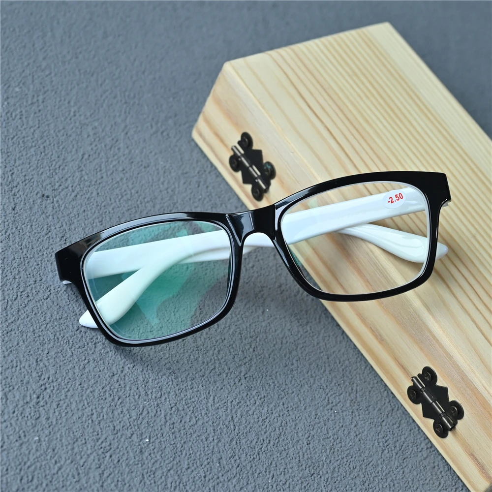 Vazrobe 150mm Oversized Men Reading Glasses Women Black White TR90 Eyeglasses Frame Male Big Large Face TR90 Matte Ultralight