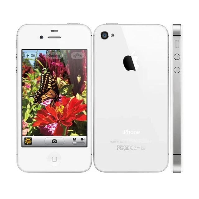 Used Original Apple Iphone 4s Phone Dual core 8GB/16GB/32GB 8MP Camera GPS  3.5'' TouchScreen used phone