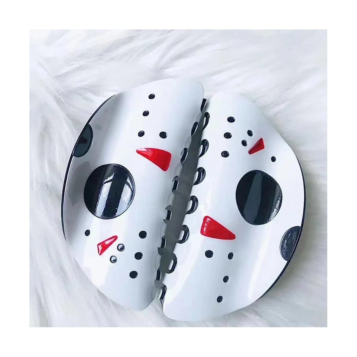 Pinza de pelo de Halloween para mujeres y niñas, horquilla divertida, máscara, pinza para el cabello, tiburón, accesorios para el cabello, style-b, 10CM